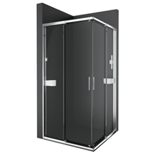 Mampara ducha angular 2 puertas correderas + 2 fijos ACX4 BATH+