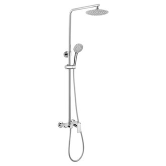 Conjunto de ducha monomando Dual Round Llavisan