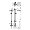 Conjunto de Ba&ntilde;era y Ducha TRES-CLASIC