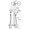 Kit de ducha termost&aacute;tica ECO TRES-CLASIC