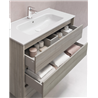 Mueble de ba&ntilde;o 3 cajones con lavabo cer&aacute;mico Sansa Royo