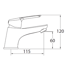 Grifo de lavabo ELEGANCE 60 - CLEVER