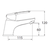 Grifo de lavabo ELEGANCE 60 - CLEVER