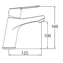 Grifo de lavabo XTREME 100 Clever