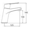 Grifo de lavabo XTREME 100 Clever