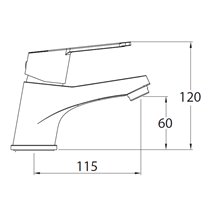 Grifo de lavabo XTREME 60 - CLEVER