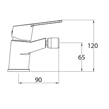 Grifo de bidé XTREME mixer - CLEVER