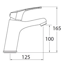 Grifo de lavabo URBAN 100 CLEVER