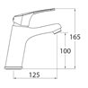 Grifo de lavabo URBAN 100 CLEVER