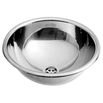Lavabo encastrado semiesf&eacute;rico mate Timblau