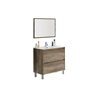 Mueble con lavabo y espejo KIT - IBERODEPOT