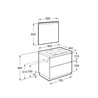 Mueble Pack 80cm Lander ROCA