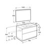Mueble 100cm Lander ROCA