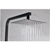 Columna termost&aacute;tico ducha negro mate Imex Vigo 