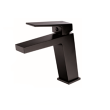 Grifo de lavabo negro mate Art Imex