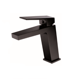Grifo de lavabo negro mate Art Imex