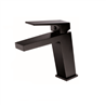 Grifo de lavabo negro mate Art Imex