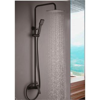 Columna de ducha negro mate Art Imex 