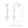 Columna ducha termost&aacute;tica Victoria T PLUS - ROCA 