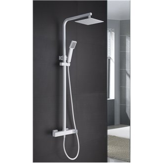 Columna de ducha blanco mate Fiji IMEX