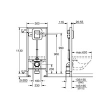 Cisterna empotrada con Fluxor SL GROHE