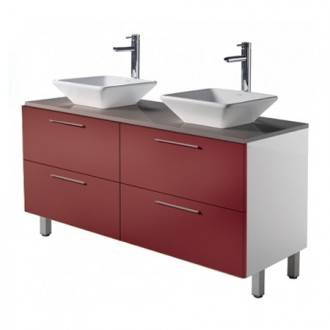 Mueble TWIN CET rojo