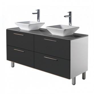 Mueble TWIN CET gris