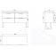 Mueble TWIN CR CEB blanco