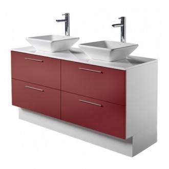 Mueble TWIN CR CEB rojo