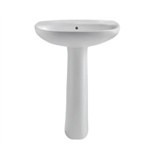 Lavabo para pedestal o semipedestal Zoom Roca