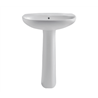 Lavabo para pedestal o semipedestal Zoom Roca