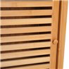 Columna de ba&ntilde;o con estantes HomCom