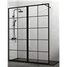 Mampara frontal panel fijo SCREEN BLACK CHESS XXL GME