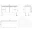 Mueble TWIN CET wengu&eacute;