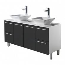 Mueble TWIN gris