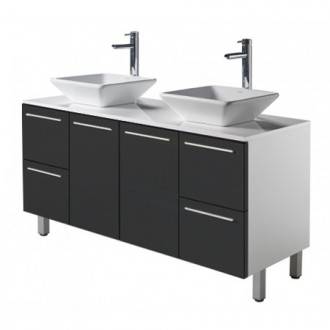 Mueble TWIN gris