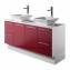 Mueble TWIN PLUS rojo