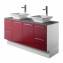 Mueble TWIN PLUS rojo
