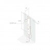Columna de ducha Forest 200cm b10