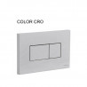Placa en cromo RECTANGULAR