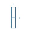 Columna de ba&ntilde;o Alfa Royo