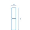 Columna de ba&ntilde;o Onix+ Royo