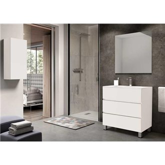 Conjunto de ba&ntilde;o blanco Centrum Futurba&ntilde;o