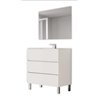 Conjunto de ba&ntilde;o blanco Centrum Futurba&ntilde;o