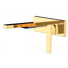 Grifería mural 18,5 cm ORO SLIM-TRES