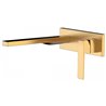 Grifer&iacute;a mural 24,5 cm ORO MATE SLIM-TRES