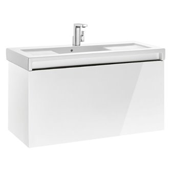 Mueble con lavabo 110cm blanco Stratum-N Roca
