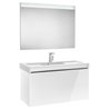 Pack mueble con lavabo blanco 110 cm Stratum-N Roca