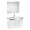 Pack mueble con lavabo blanco 90 cm Stratum-N Roca