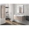 Pack mueble con lavabo un caj&oacute;n 110 cm fresno Prisma Roca